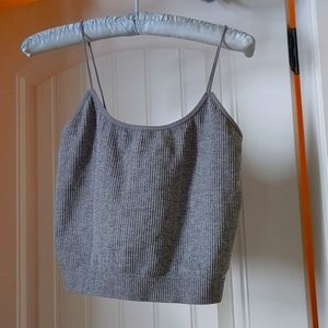 Casual Spaghetti Strap Crop Top